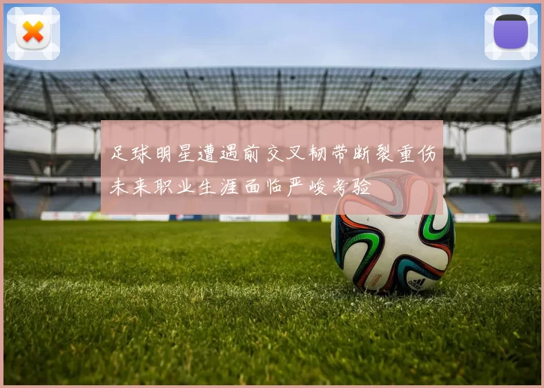 足球明星遭遇前交叉韧带断裂重伤未来职业生涯面临严峻考验