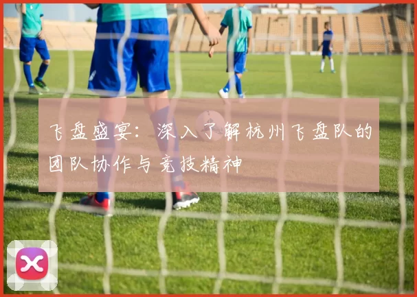 飞盘盛宴：深入了解杭州飞盘队的团队协作与竞技精神